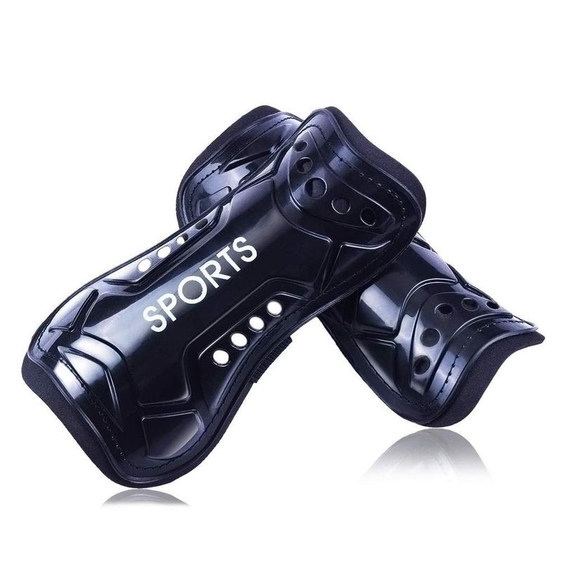 Haploon Soccer Shin Guards for Kids Youthï¼ŒSoccer Football Shin Pads Protective Soccer Shin Pads & Sleeves Equipment - Football Gear for 3 5 4-6 7-9 10-12 Years Old Children Teens Boys Girls - Image 4